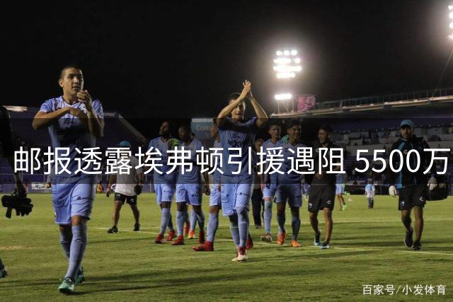 邮报透露埃弗顿引援遇阻 5500万标价成切尔西新星转会障碍